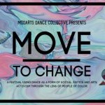 An AAPI man is facing away from the audience with his left leg in a la seconde as his arms reach towards his leg.