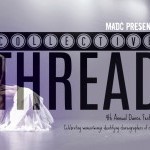 An African American woman reaching her right arm up to the ceiling with her back to the audience