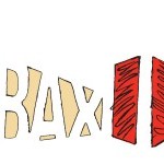 BAX logo: Letters B A X and image of red doors