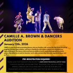 Audition Notice for Camille A. Brown & Dancers