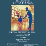 Teacher Tomás Guilarte instructs dancer Megan Minturn