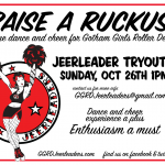 Audition for the Gotham Girls Roller Derby Jeerleaders