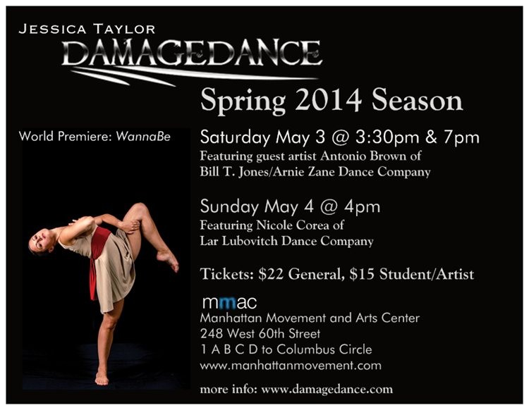 DAMAGEDANCE Spring 2014 season