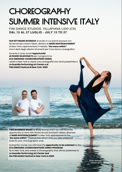 ECS/FINI Dance 2024 Flyer