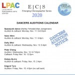 dancers audition flyer