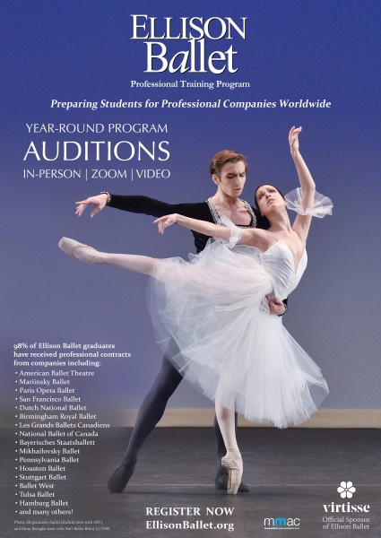 Ellison Ballet Audition Flyer