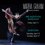 Martha Graham Audition for Male and Female Dancers