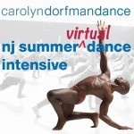 Carolyn Dorfman Dance - NJ Summer (Virtual) Dance Intensive - Photo of African American dancer kneeling and reaching up