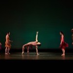 A photo from Carolyn's work "The Attitude of Doing" showing some of the dancers.