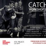 Dancers running in studio and- Catch8 Workshop Festival June 17-24