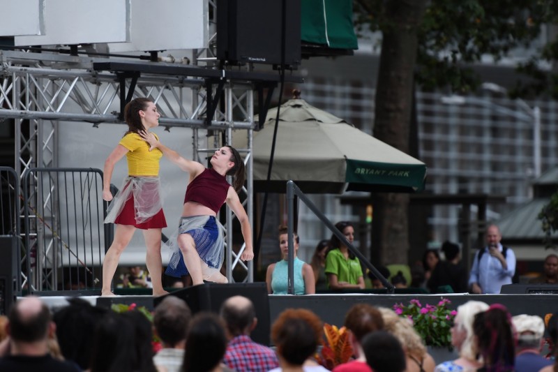 The Moving Architects at Bryant Park, NYC