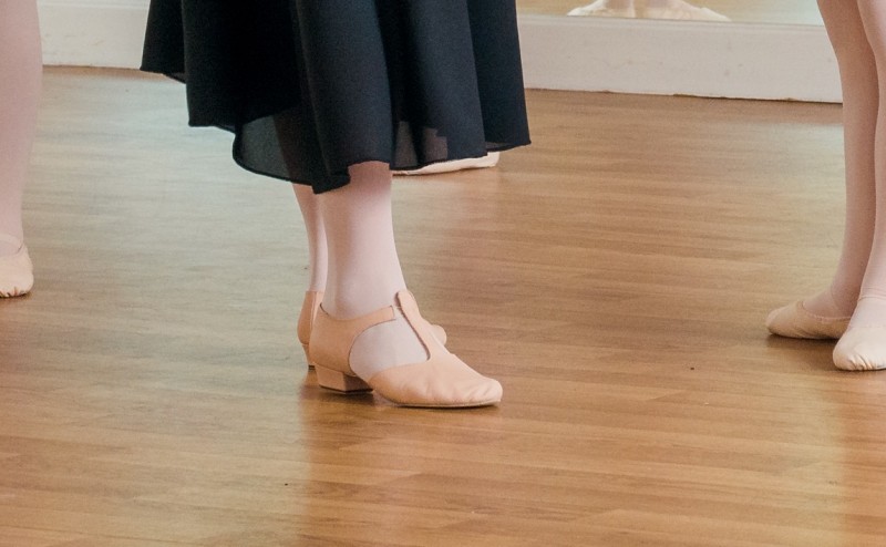 Dance teacher feet