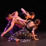 Company Members Richard Sayama, Sasha Rydlizky, and Vera Paganin performing SEELE choreographed in 2019. 