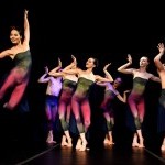 Dancers in bright beautiful costumes.