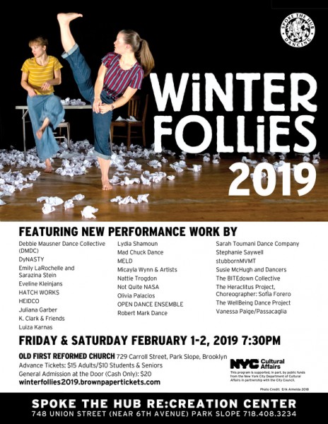 Spoke the Hub Presents: Winter Follies 2019