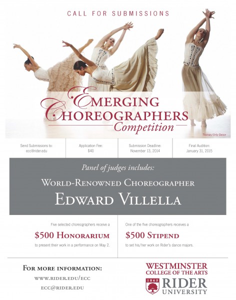 Call for Submission:  Emerging Choreographers Competition