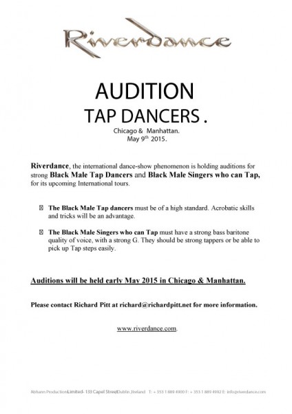 RIVERDANCE. INTERNATIONAL TOUR.