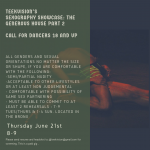 Sexography Showcase Auditions Info