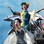 Origami costumed performance at the Bklyn Botanic Gardens/ Sakura Matsuri