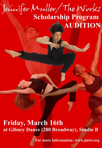 Jennifer Muller/The Works: Scholarship Program Audition