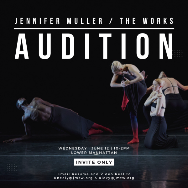 JMTW Dancers Isaac Kerr, Anna Levy, Tara Bellardini, Cassidy Spaedt performing Miserere Nobis at The Joyce Theater, November2023
