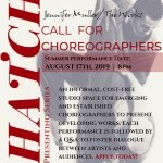 CALL FOR CHOREOGRAPHERS- Application Deadline July 30th!