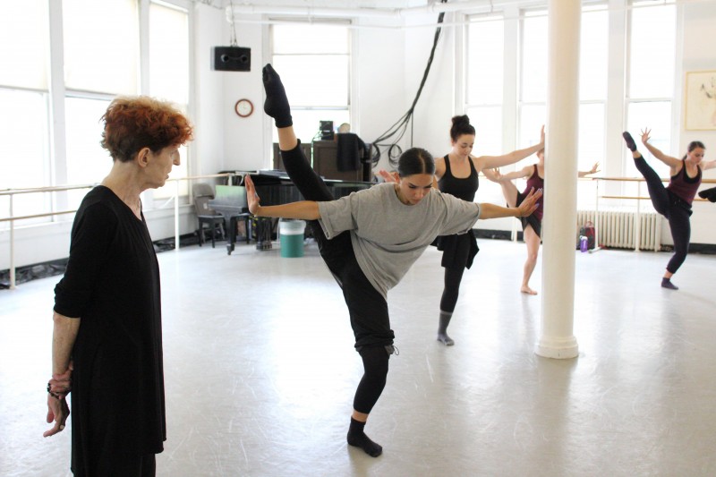 Jennifer Muller teaching at STEPS on Broadway, Contemporary Masters Series