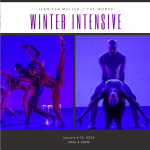 Sonja Chung, Elise King, Isaac Kerr, and Andy Jacobs in The Theory of Color at New York Live Arts 2019.