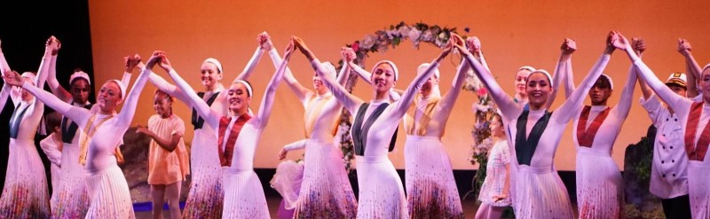 ALB dancers in "The Titanic Tale"