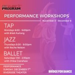 Performance Workshops Fall 2025