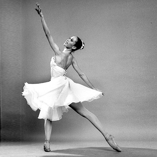 Virginia Johnson in Allegro Brilliante. Photo by Marbeth