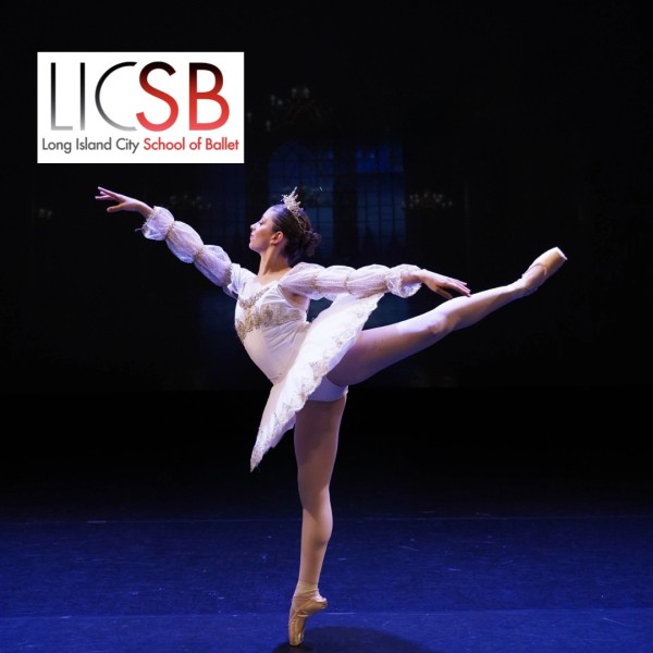 Ballet dancer in a white tutu