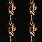 dancers forming a human link