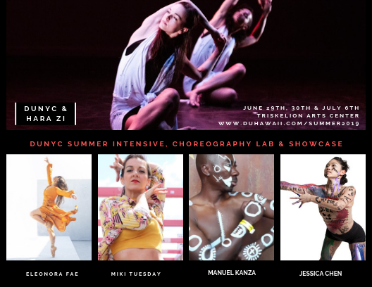 DUNYC Summer Intensive & Choreography Lab