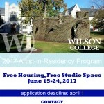 Wilson College's Artist-in-Residency Program for Visual Artists and Choreographers