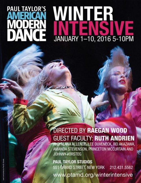 Paul Taylor 2016 Winter Intensive 