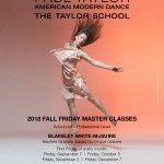 Poster for 2018 Graham Master Classes with Blakeley White-McGuire