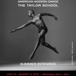Paul Taylor Summer Intensive Flyer, ft. PTDC Member Alex Clayton