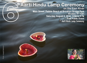 Aarti Hindu Lamp Ceremony