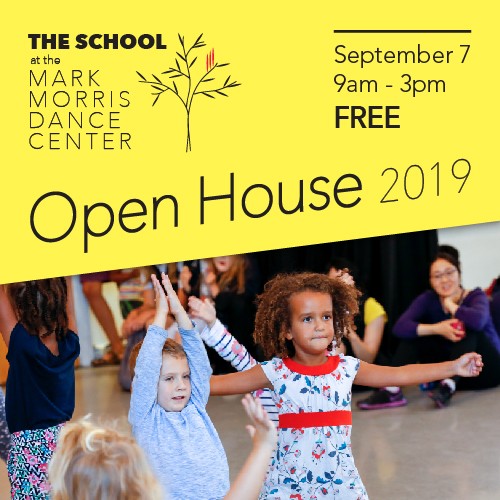 The School Open House, Saturday, September 7, 9am-3pm