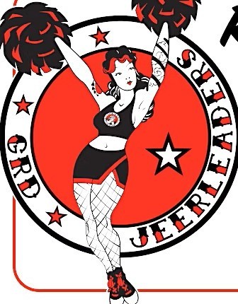Gotham Roller Derby: Jeerleader logo