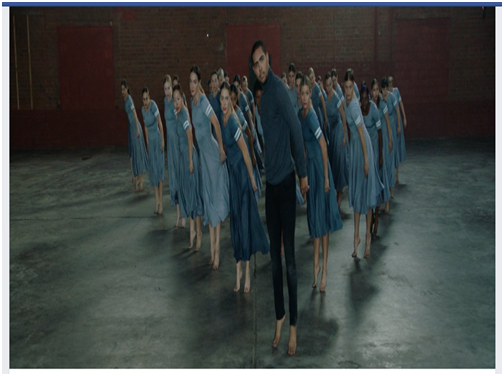 Youtube screen shot; ideal visual for performance