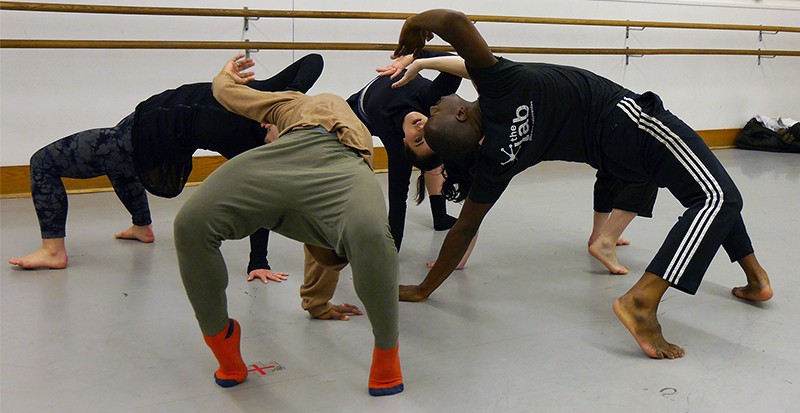 Periapsis Music and Dance in rehearsal