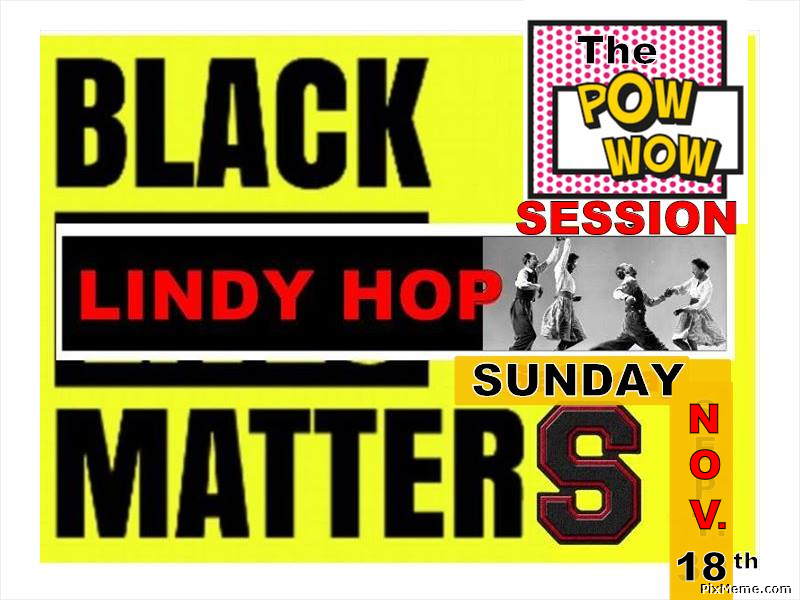 Black Lindy Hop Matters - Join us and see why!  Special Restrictions