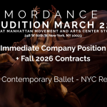 Dancers in brown fabric