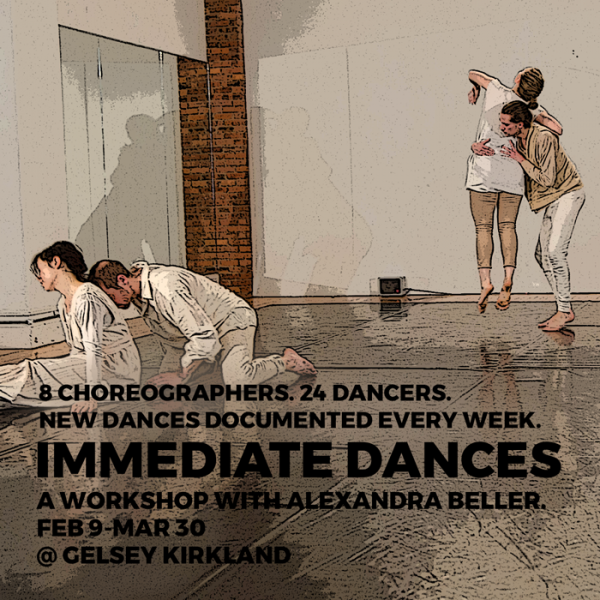 Alexandra Beller's Immediate Dances workshop