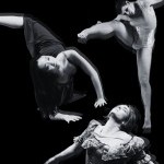 The three 2026 ETD NCG Recipients are posed with text listing the 2026 ETD New Choreographer Grant Concert